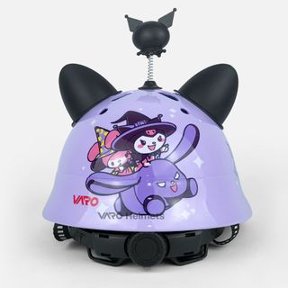 Mũ Bảo Hiểm Trẻ Em Varo Macaron Kuromi - Mũ Vành Tròn Cho Bé Từ 2-7 Tuổi Tặng Kèm Kuromi Và Tai Mèo giá sỉ