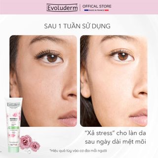 [ DATE 2025 ] Mặt nạ Evoluderm chính hãng làm trắng sáng làn da tinh chất Hoa Hồng 150g