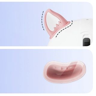 [1 Cặp] Tai Cáo 2 Màu Gắn Mũ Bảo Hiểm Nửa Đầu, Nón Bảo Hiểm 3/4 - Phụ kiện Gắn Mũ Bảo Hiểm Siêu Xinh