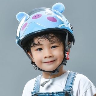 Mũ bảo hiểm cho bé kính càng VARO - Heo, pikachu, Vịt có mỏ cao cấp