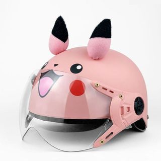 Mũ bảo hiểm cho bé kính càng VARO - Heo, pikachu, Vịt có mỏ cao cấp