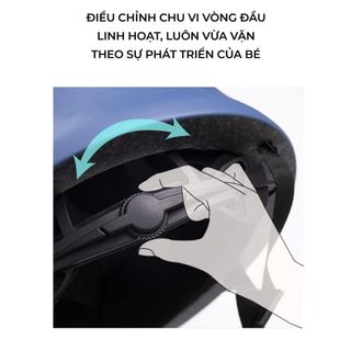 [TẶNG CHARM] Mũ bảo hiểm trẻ em Varo Macaron cho bé từ 2-7 tuổi siêu nhẹ đi xe đạp, xe máy, scooter