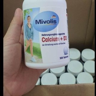 Viên uống bổ sung canxi Mivolis Calcium D3 mẫu mới nhất