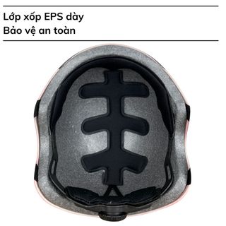 Mũ Bảo Hiểm Scooter Tem Bọ Cánh Cam Cao Cấp - Có Tăng Chỉnh Size - Chính Hãng Varohelmet - BH 1 Năm