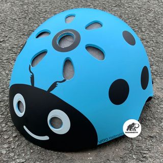 Mũ Bảo Hiểm Scooter Tem Bọ Cánh Cam Cao Cấp - Có Tăng Chỉnh Size - Chính Hãng Varohelmet - BH 1 Năm
