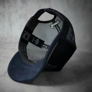 Nón Lưỡi Trai B Luxury Xanh Viền Trắng Cap Chất Nhung