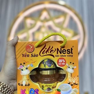 Yến Sào Like Nest Kids Màu Cam Vị Cam 35% giá sỉ