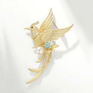 GHIM TRÂM CÀI ÁO PHƯỢNG HOÀNG HỢP KIM CAO CẤP DÀNH CHO NAM NỮ - 6.9CM