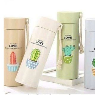 BÌNH NƯỚC LÕI THUỶ TINH HÌNH XƯƠNG RỒNG 450ML (T80)