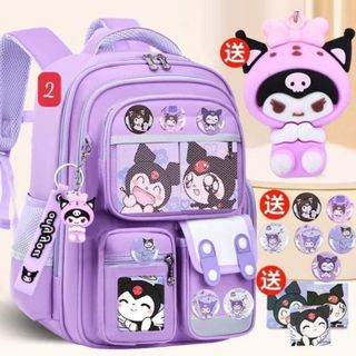 Balo Chống Gù cho Bé Trai và bé Gái thời trang, Siêu Nhẹ, Chống Nước tặng kèm móc khoá và stiker CTB802 - BECHIP