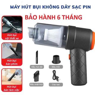 Máy Hút Bụi Mini Cầm Tay Không Dây Lực Hút 6000MPA, Tiện Lợi, Công Suất 60W, Bảo Hành 6 Tháng giá sỉ