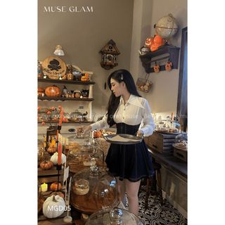 Đầm jean phối sơ mi MUSE GLAM MGD05 giá sỉ