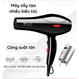 Máy Sấy Tóc 2 Chiều DELIYA DLY-8018 2200W 6 Chế Độ Sấy, 5 Phụ Kiện Cao Cấp Chính Hãng Cho Nam Nữ