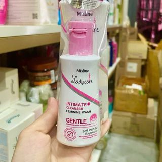 Dung dịch vệ sinh phụ nữ lady care Mistine hồng Thái Lan
