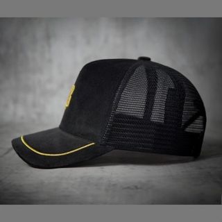 Nón Lưỡi Trai B Luxury Đen Viền Vàng Cap Chất Nhung