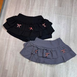 CHÂN VÁY TẦNG XOÈ ĐÍNH NƠ MÀU - LÊ PHƯƠNG BOUTIQUE