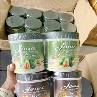 ￼Kem Ủ Tóc Dầu Dừa Và Bơ Jena Hair Treatment Wax Thái Lan 500ml giá sỉ