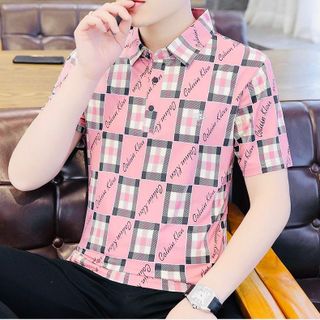 áo thun polo màu hồng sen in 3d - giá sỉ cạnh tranh