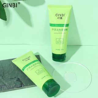 Gel Tẩy Tế Bào Chết Da Mặt GINBI Chiết Xuất Nha Đam Làm Sạch Da Bã Nhờn Bụi Bẩn 100g