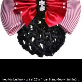 Kẹp tóc búi lưới nè