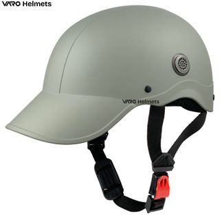 Mũ Bảo Hiểm Lưỡi Trai Varo - Nón Bảo Hiểm 1/2 Kết Cứng, Mỏ Liền, Nón Kết Dành Cho Nam Nữ-BH 12 Tháng