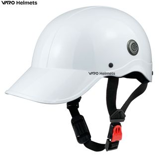 Mũ Bảo Hiểm Nửa Đầu Lưỡi Trai VaroHelmet, Nón Kết Mỏ Cứng Có Thông Gió Cao Cấp Chính Hãng