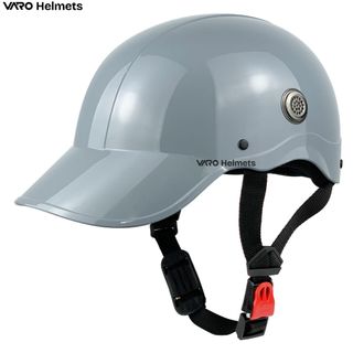 Mũ Bảo Hiểm Nửa Đầu Lưỡi Trai VaroHelmet, Nón Kết Mỏ Cứng Có Thông Gió Cao Cấp Chính Hãng