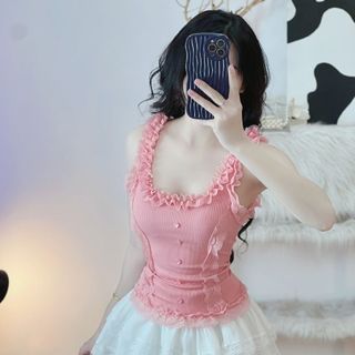 CHÂN VÁY 2 TẦNG PHỐI REN - LÊ PHƯƠNG BOUTIQUE