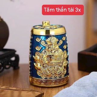 Lọ đựng tăm Hoàng Kim dạng nhấn tiện dụng siêu bền đẹp hình Thần Tài giá sỉ