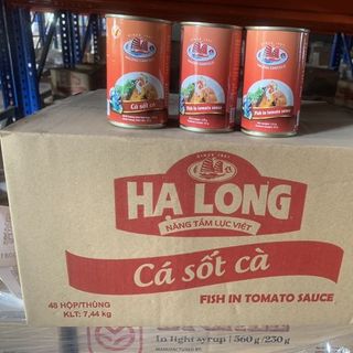 Cá Sốt Cà Hạ Long Date T11/2024 (Thùng 48 Lon) giá sỉ