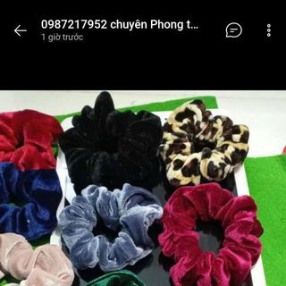 Cột tóc Nhung size to