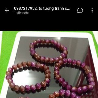 Chuỗi đeo tay phong thủy 8 ly có nhiều màu