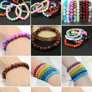 Chuỗi đeo tay phong thủy 8 ly có nhiều màu