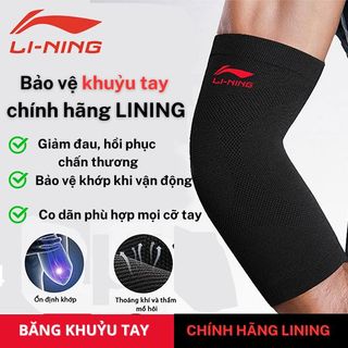 Băng khuỷu tay, bảo vệ khuỷu tay LINING AQAH276-1 chính hãng giá sỉ