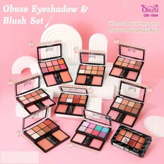 Phấn Mắt Obuse Eyeshadow & Blush OB1004 16,5g