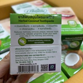 Kem tẩy trắng răng dừa Green Herb Thái Lan giá sỉ