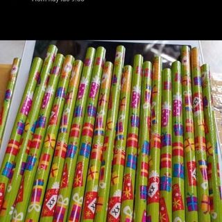 Bút chì học sinh mẫu đẹp combo 50 cây tặng 10 đồ chuốc