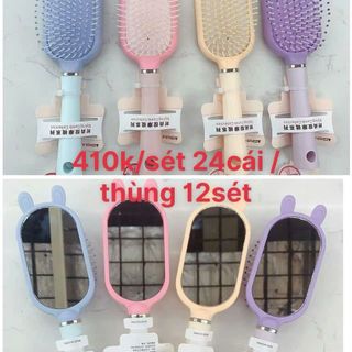 Lược tay cầm lớn nhỏ theo sét hộp giá trên sản phẩm