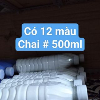Màu nước đẹp rẻ 25k nửa lít có 12 màu