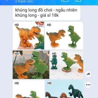 Khủng Long đồ chơi nhiều mẫu giá sỉ