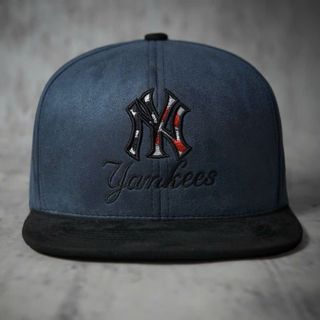 Mũ Lưỡi Trai NY Yankees Blue Snapback Chất Da Lộn giá sỉ