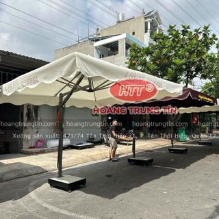 Dù che ngoài trời giá rẻ dù che Hoàng Trung Tín giá tại xưởng sản xuất