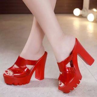 DÉP NỮ CG QUAI KHOÉT cao 12cm