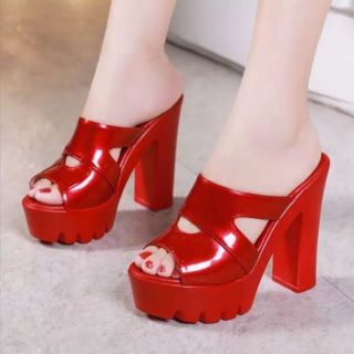 DÉP NỮ CG QUAI KHOÉT cao 12cm