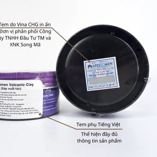 Sáp vuốt tóc Apestomen Volcanic Clay - 80g