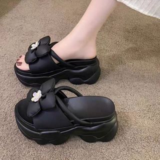 DÉP BM, Dép Nữ NƠ CÁNH HOA ĐÁ