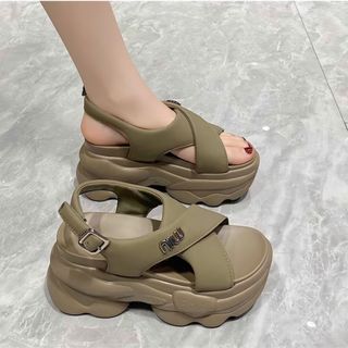SANDAL NỮ BM QUAI CHÉO KHÓA DÒNG HÀNG CAO CẤP
