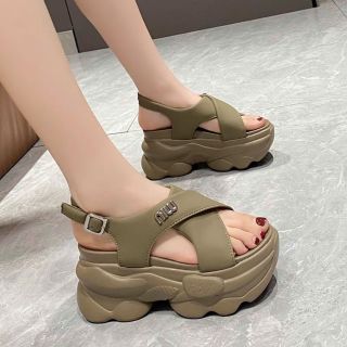 SANDAL NỮ BM QUAI CHÉO KHÓA DÒNG HÀNG CAO CẤP