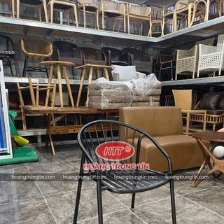 Ghế sắt coka cao cấp giá rẻ phom lớn la sắt dầy 3li nặng 5kg5