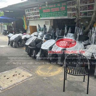Ghế sắt coka cao cấp giá rẻ phom lớn la sắt dầy 3li nặng 5kg5